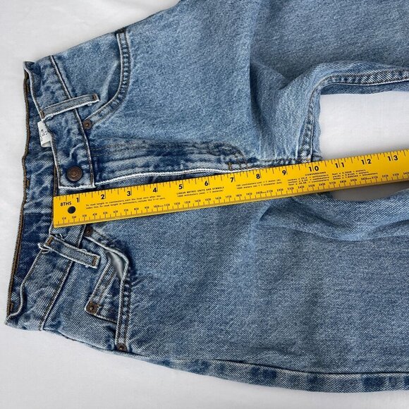 Levis 550 Relaxed Fit Slim Vintage Mom‎ Jeans 1996 Light Wash Denim Womens 14 - Picture 11 of 14